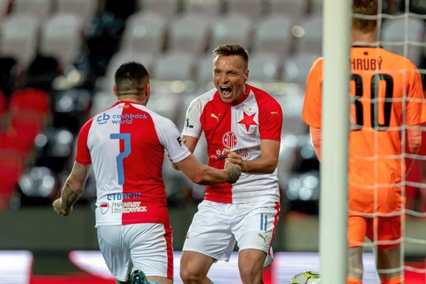 Nicolae Stanciu. Sursă foto: Twitter Slavia Praga