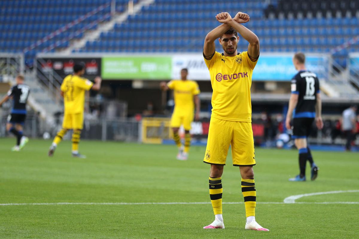 BUNDESLIGA. Sancho și Hakimi, starurile de 170 de milioane de euro ale lui Dortmund, gest în memoria lui George Floyd