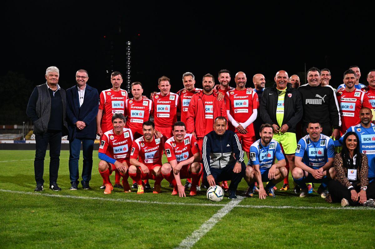 Meciul legendelor în Ștefan cel Mare » 12 goluri marcate de echipele lui Andone și Belodedici