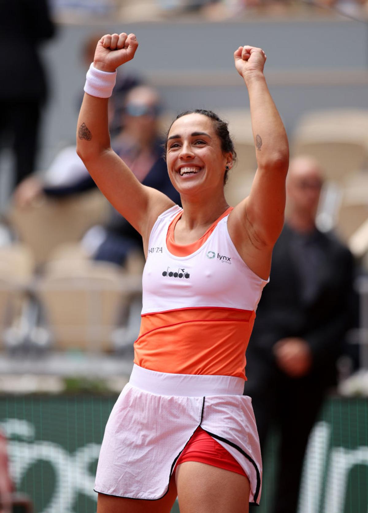 Martina Trevisan, în semifinale la Roland Garros / FOTO: Getty