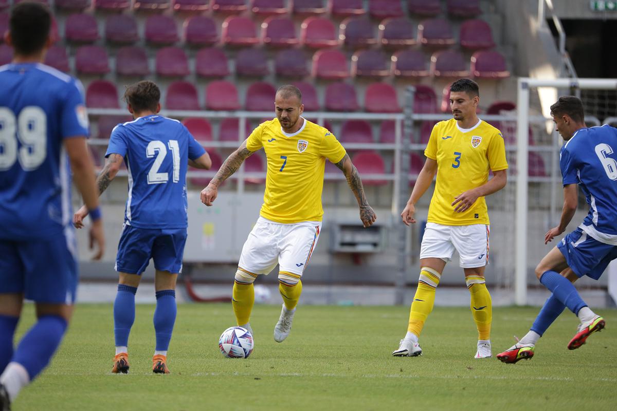 România, amical cu FC Voluntari II înainte de Liga Națiunilor // FOTO: FRF.ro