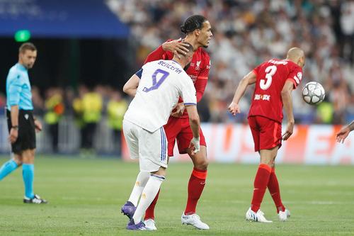 Benzema și Van Dijk , Foto: Imago Images