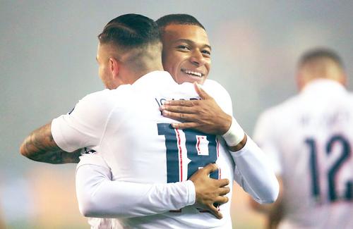 Mauro Icardi și Kylian Mbappe, foto: Guliver / Getty Images