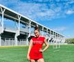 Jucătoarea de tenis Andreea Prisăcariu. Foto: Instagram