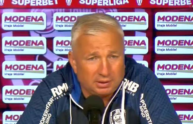 Petrescu, primele declarații după ieșirea necontrolată de la finalul meciului cu Farul: „E clar că am greșit. Mi-am cerut scuze” + Ce spune despre plecarea de la CFR Cluj