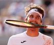 Brazilianul Thiago Seyboth Wild (23 de ani, 172 ATP), protagonistul celei mai mari surprize de la Roland Garros 2023, victoria 7-6(5), 6-7(6), 2-6, 6-3, 6-4 în fața lui Daniil Medvedev (27 de ani, 2 ATP)