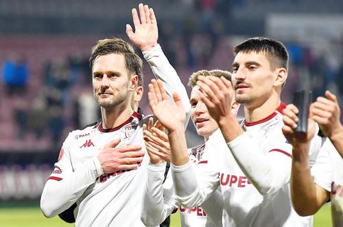 Damjan Djokovic, în stânga, negociază despărțirea de Rapid // foto: Imago Images