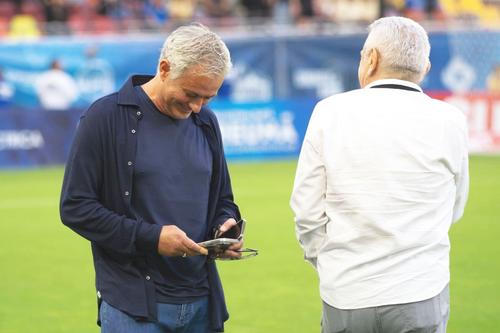 Jose Mourinho , la București / FOTO: Ionuț Iordache (GSP)