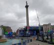 Cele mai tari imagini din Trafalgar Square. Foto: GSP