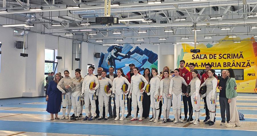 Ana Maria Brânză și-a îndeplinit cel mai mare vis » A inaugurat o sală de scrimă care a fost construită special pentru acest sport