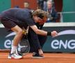 Andrey Rublev, criză de nervi la Roland Garros, în meciul cu Matteo Arnaldi