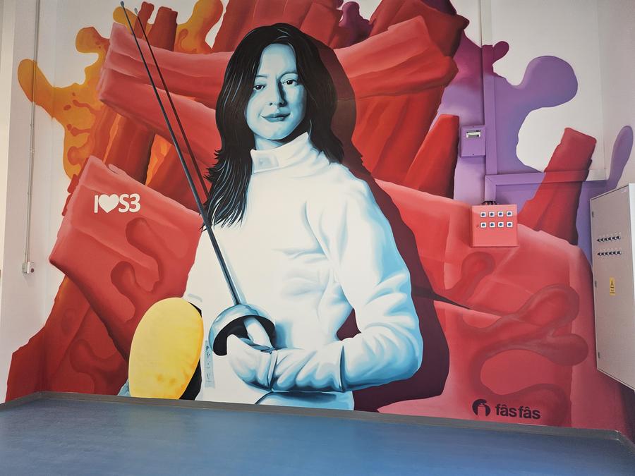 Ana Maria Brânză și-a îndeplinit cel mai mare vis » A inaugurat o sală de scrimă care a fost construită special pentru acest sport