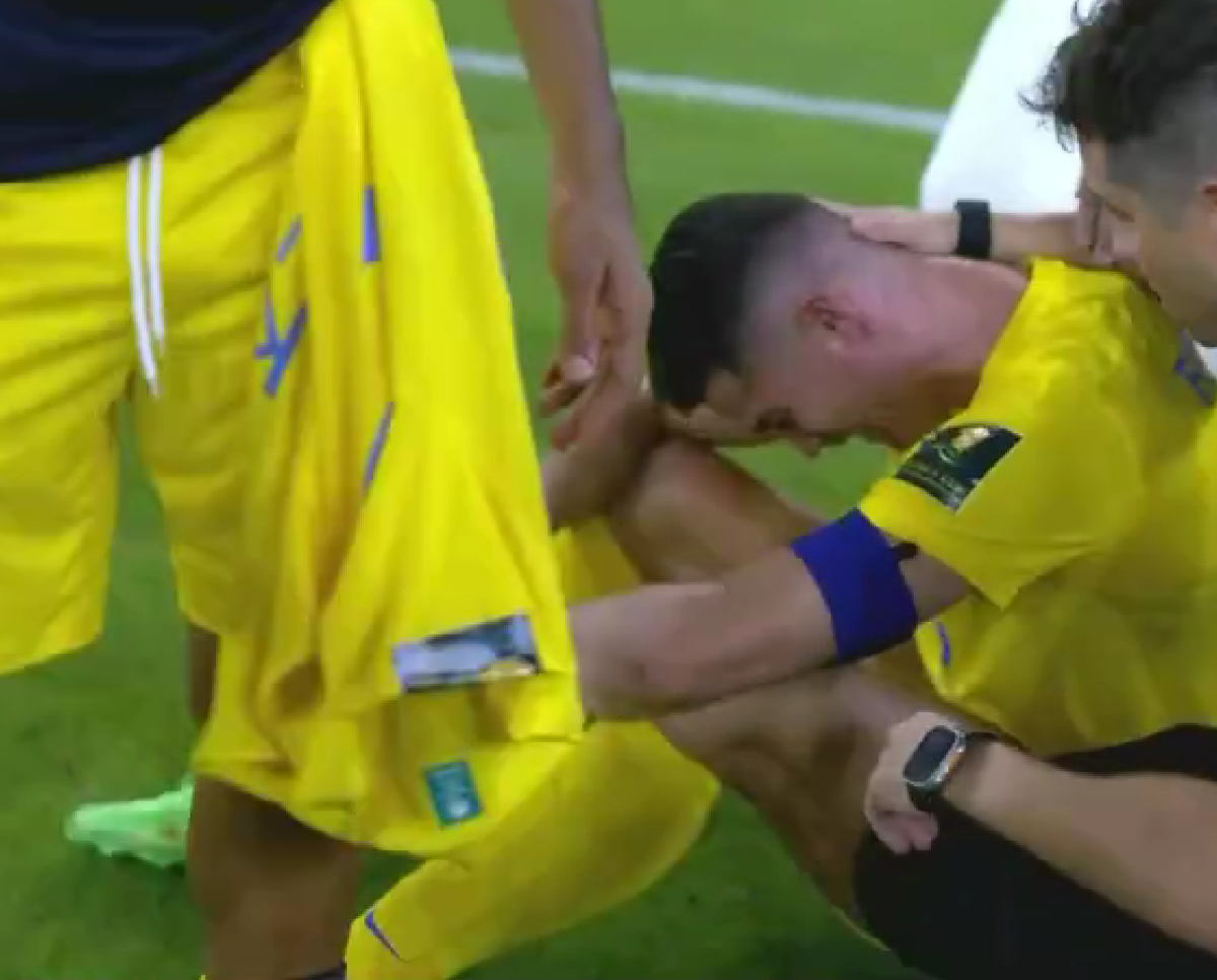 Cristiano Ronaldo a plâns în hohote după ce a pierdut finala Cupei Regelui