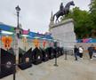 Cele mai tari imagini din Trafalgar Square. Foto: GSP