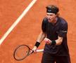 Andrey Rublev, criză de nervi la Roland Garros: s-a luat la palme și s-a lovit singur cu racheta!