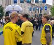 Suporterii au luat cu asalt Regent Street din Londra pentru a se fotografia cu trofeul Ligii Campionilor. Foto: GSP