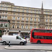 Cele mai tari imagini din Trafalgar Square. Foto: GSP