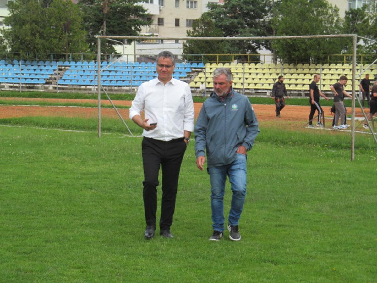 Au început lucrările de modernizare la stadionul din Slobozia