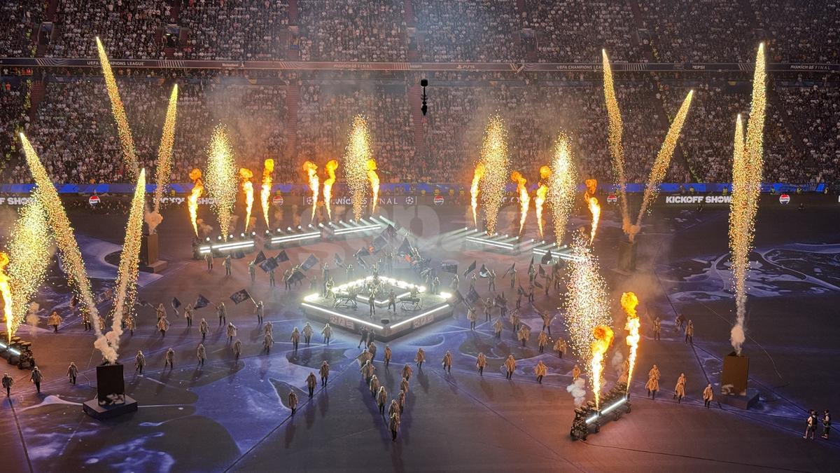 Show grandios cu flăcări și lumini speciale! Linkin Park și David Garrett au concertat în deschiderea finalei Ligii Campionilor