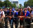 Atmosfera finala liga campionilor Marienplatz