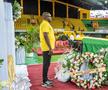 Aaron Boupendza a fost înmormântat în Gabon