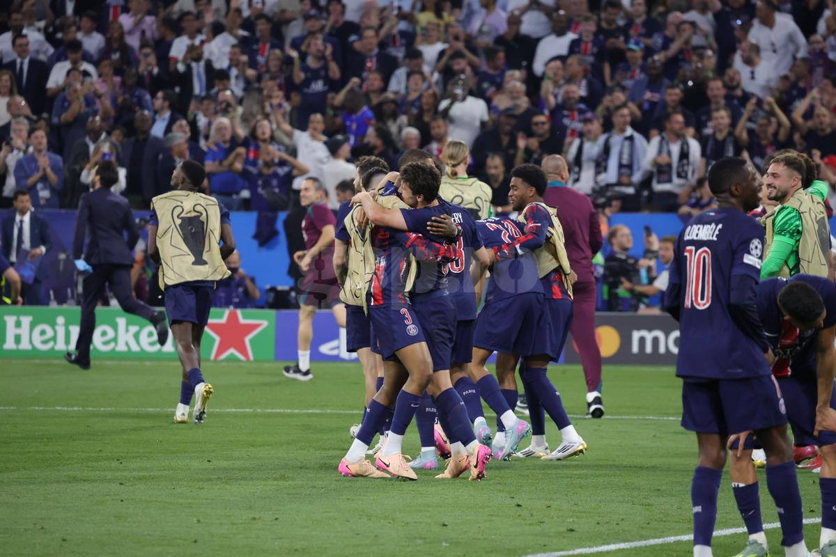 PSG - Inter, imaginile bucuriei