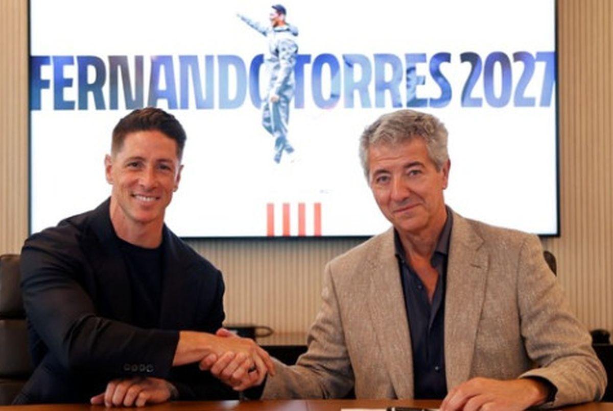 Fernando Torres a semnat pe două sezoane