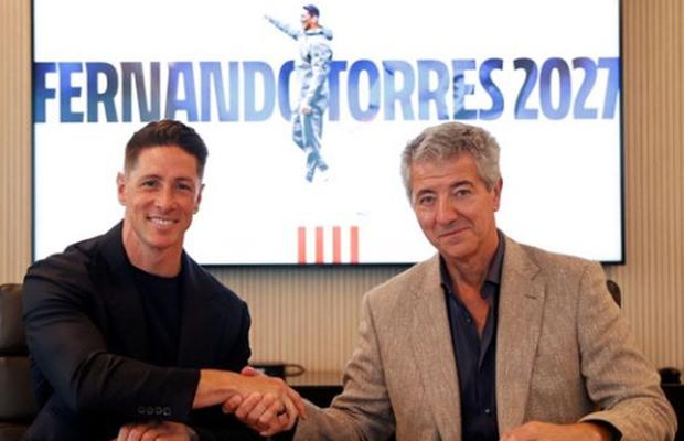 Fernando Torres a semnat pe două sezoane