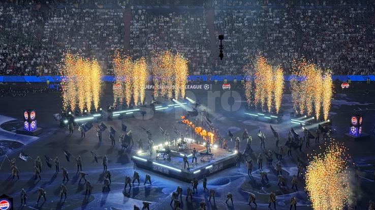 Linkin Park și David Garrett au concertat în deschiderea finalei Ligii Campionilor. Foto: Andrei Crăițoiu (GSP.RO)
