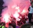 Show pirotehnic al fanilor celor de la PSG, în finala Ligii Campionilor. Foto: Ionuț Iordache (GSP.RO)