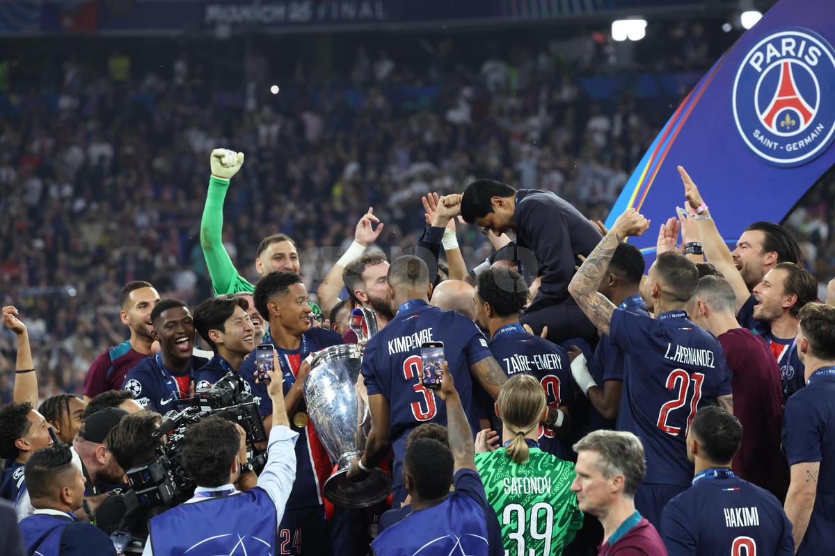 PSG - Inter, imaginile bucuriei