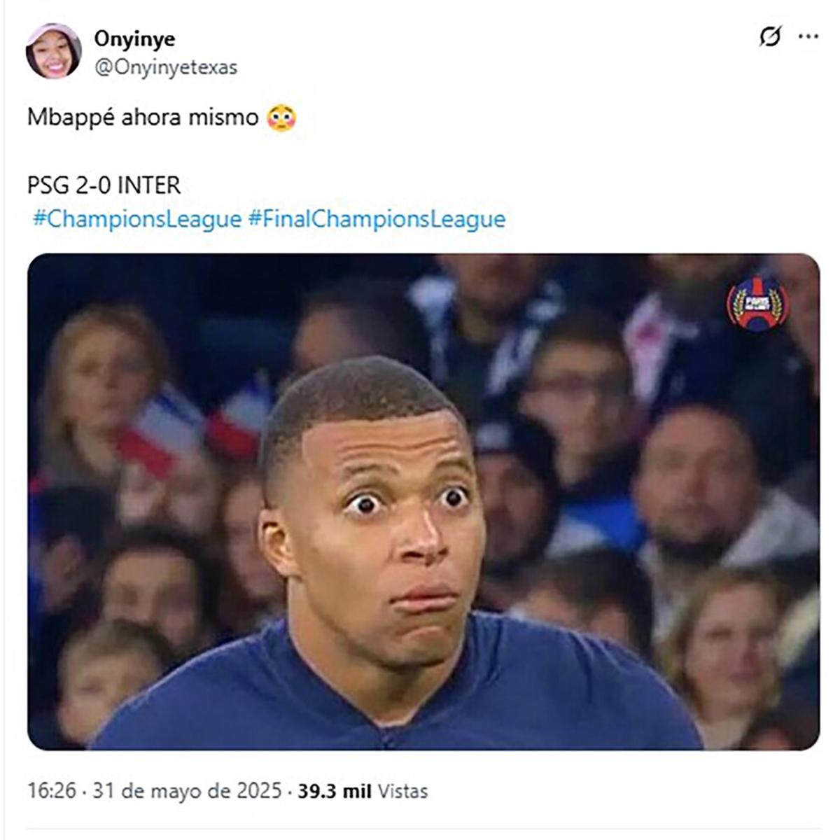 Cele mai tari meme-uri după PSG - Inter, finala Ligii Campionilor