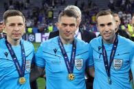 Istvan Kovacs, IMPECABIL în PSG - Inter » Cea mai discutată decizie a venit chiar în minutul 90! GSP a analizat toate fazele, fiecare cartonaș