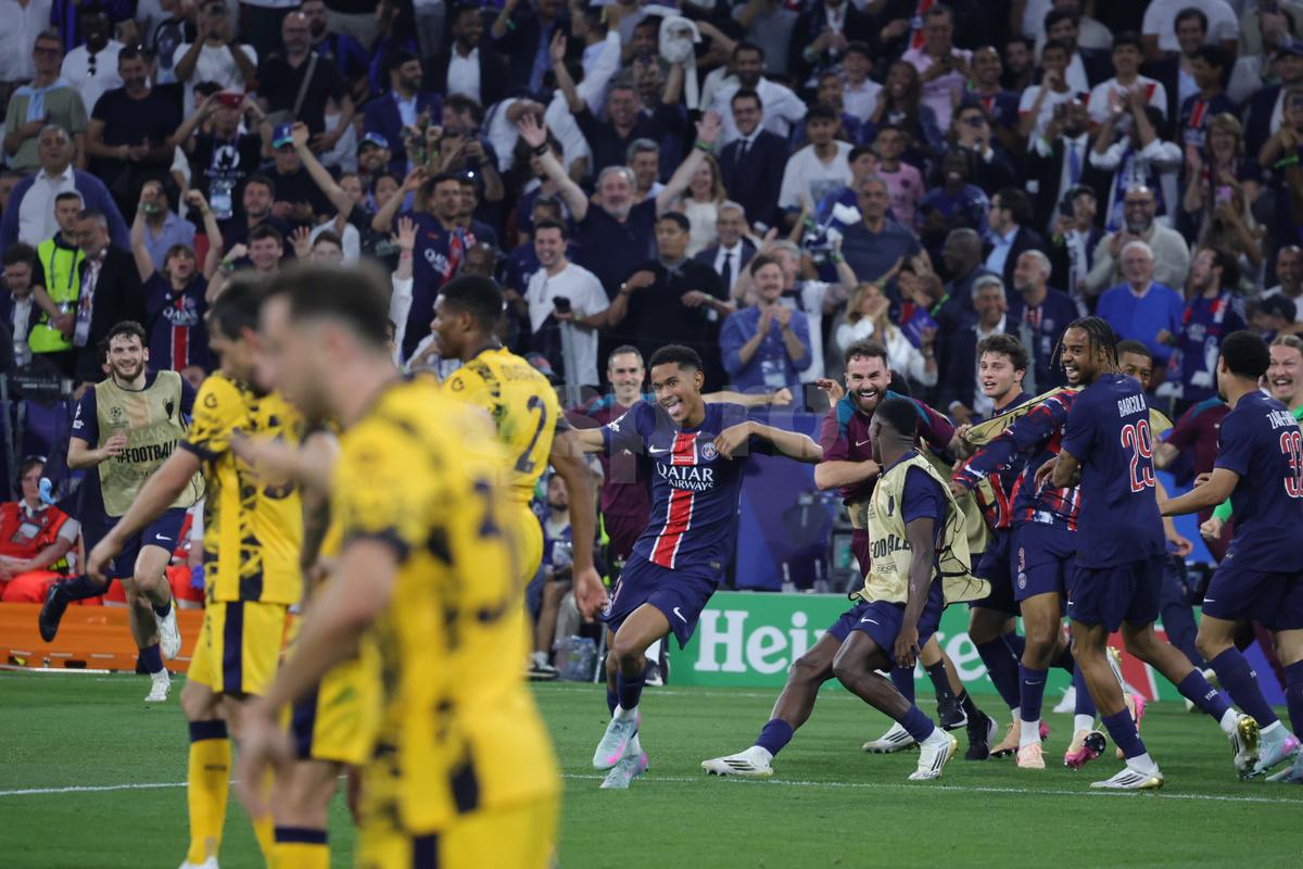 PSG - Inter, imaginile bucuriei