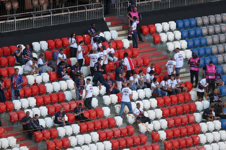 PSG - Inter Milano, finala Champions League » Fanii iau deja cu asalt Allianz Arena, cu patru ore până la start / FOTO: Ionuț Iordache (GSP)
