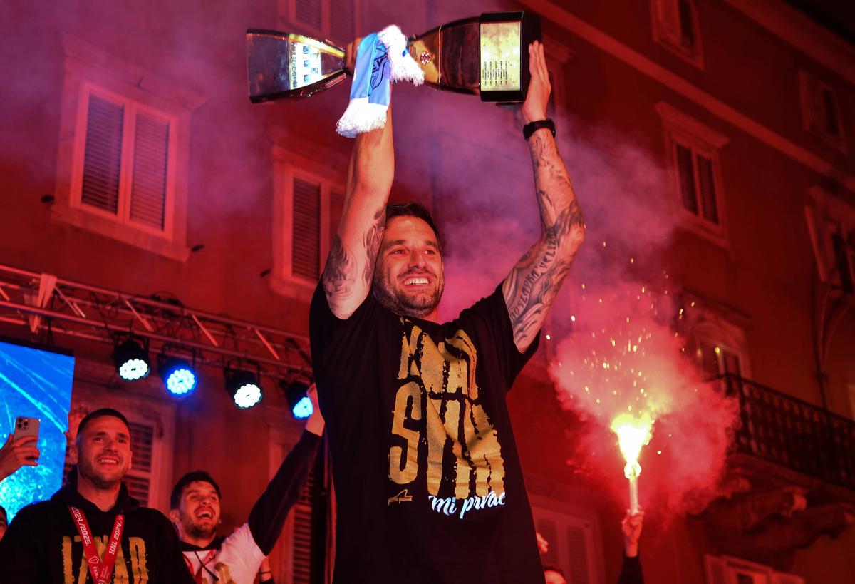 Radomir Djalovic, fostul atacant de la Rapid, campion în Croația / foto: Imago