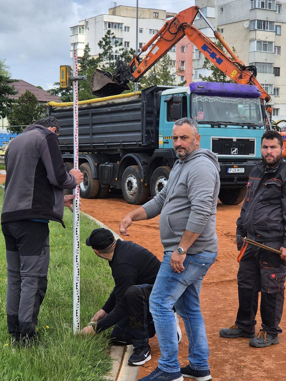 Au început lucrările de modernizare la stadionul din Slobozia