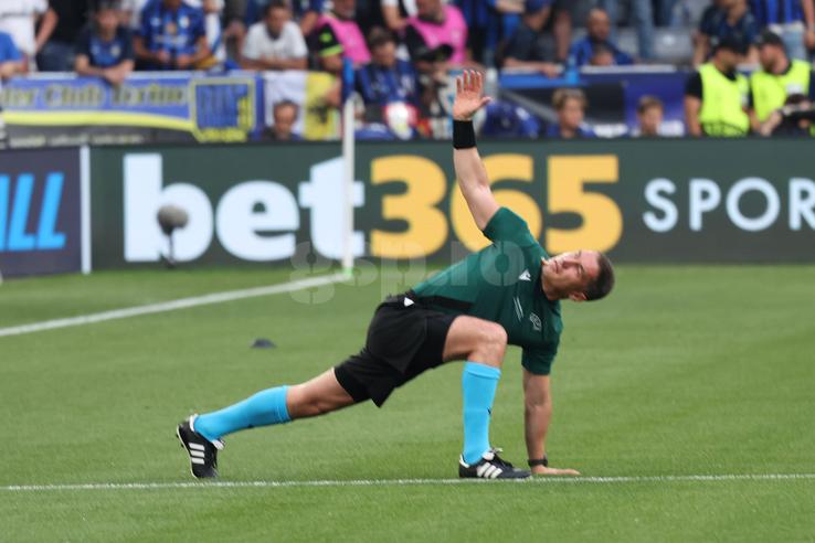 Istvan Kovacs, în PSG - Inter / FOTO: Ionuț Iordache (GSP.ro)