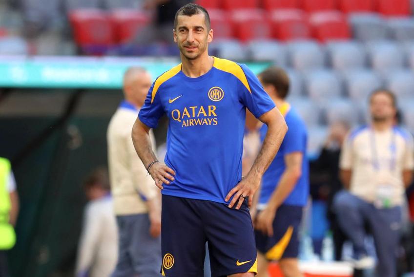 Henrikh Mkhitaryan, fotbalistul în care își pun speranțele fanii lui Inter în finala cu PSG. Foto: Imago Images