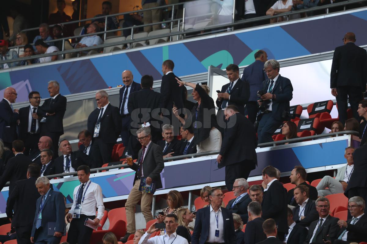 Răzvan Burleanu la finala Champions League