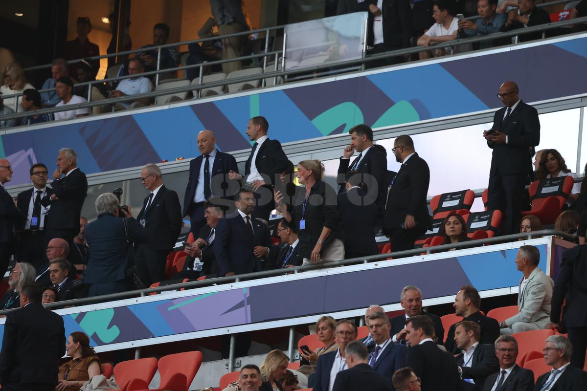 Răzvan Burleanu la finala Champions League