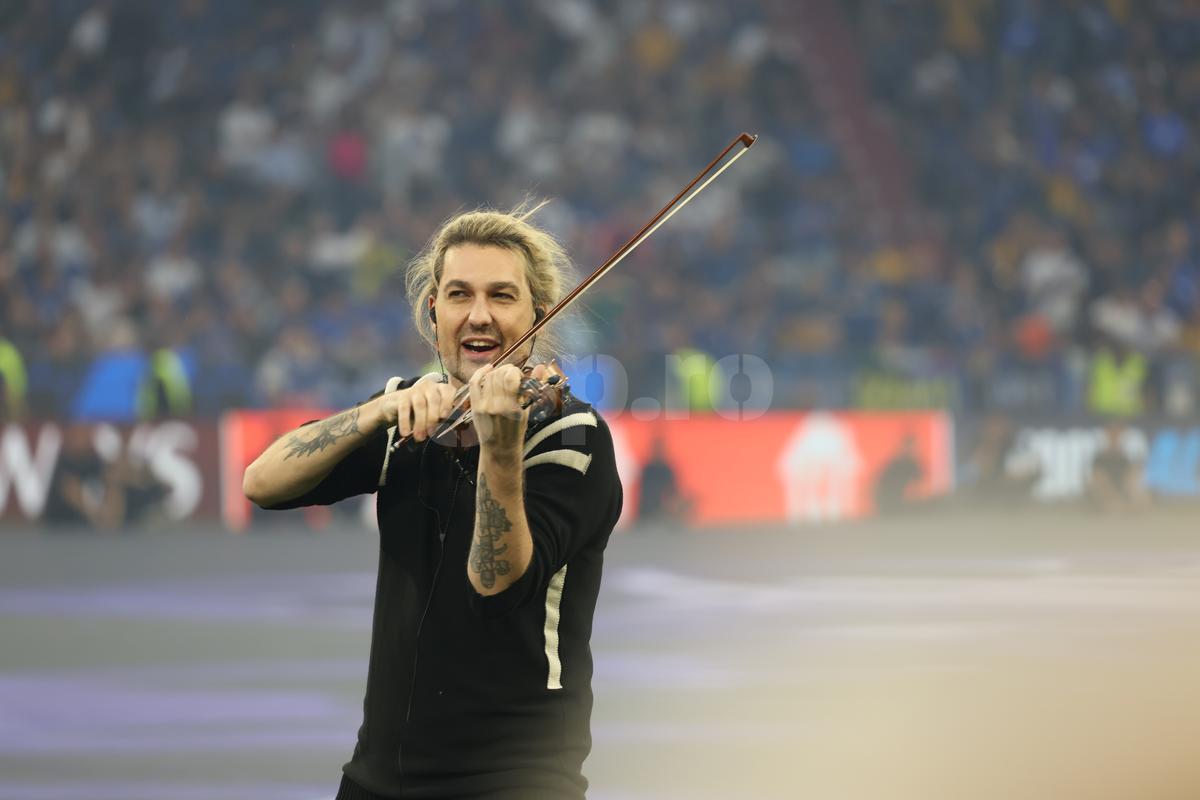 Show grandios cu flăcări și lumini speciale! Linkin Park și David Garrett au concertat în deschiderea finalei Ligii Campionilor