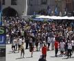 Atmosfera finala liga campionilor Marienplatz