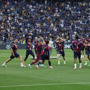 Imagini de la încălzirea finalei PSG - Inter / FOTO: Ionuț Iordache (GSP.ro)