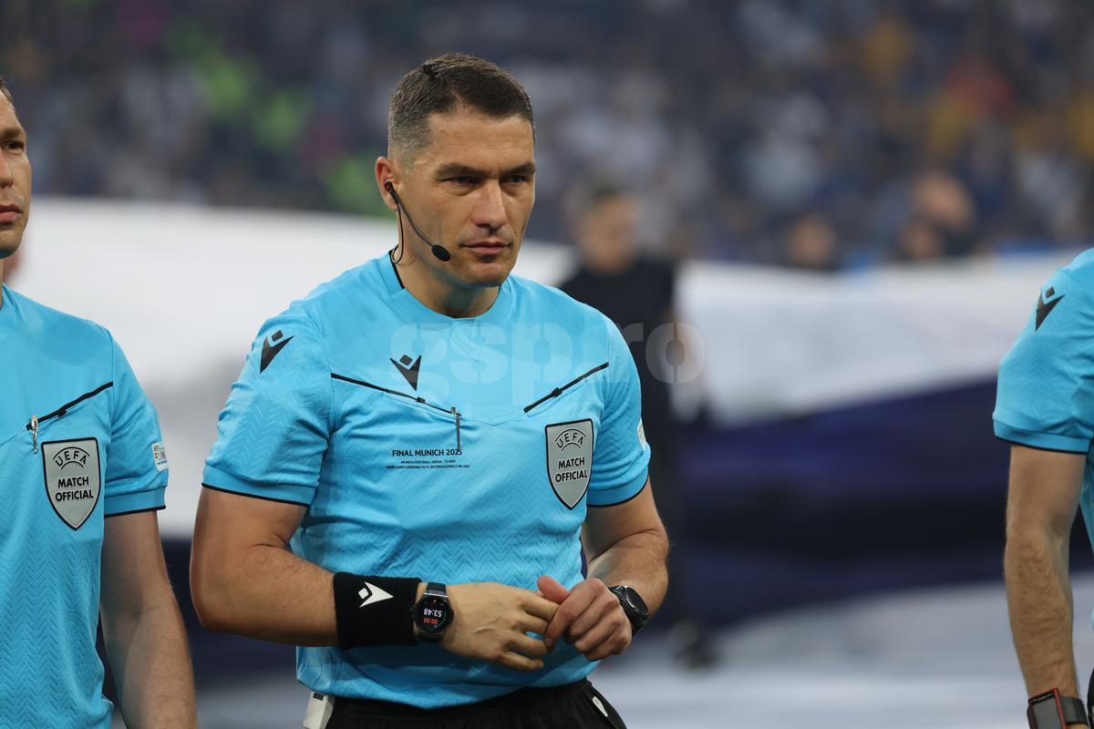 Istvan Kovacs, în PSG - Inter