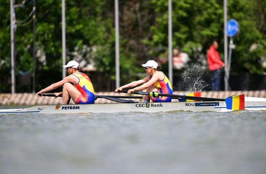 Simona Radiș și Magdalena Rusu la CE 2025 Foto: World Rowing Experiență nouă la Mondialele de canotaj pentru Magdalena Rusu: „Poate aici îmi este locul, bucuria se simte mult mai bine”