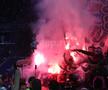 Show pirotehnic al fanilor celor de la PSG, în finala Ligii Campionilor. Foto: Ionuț Iordache (GSP.RO)