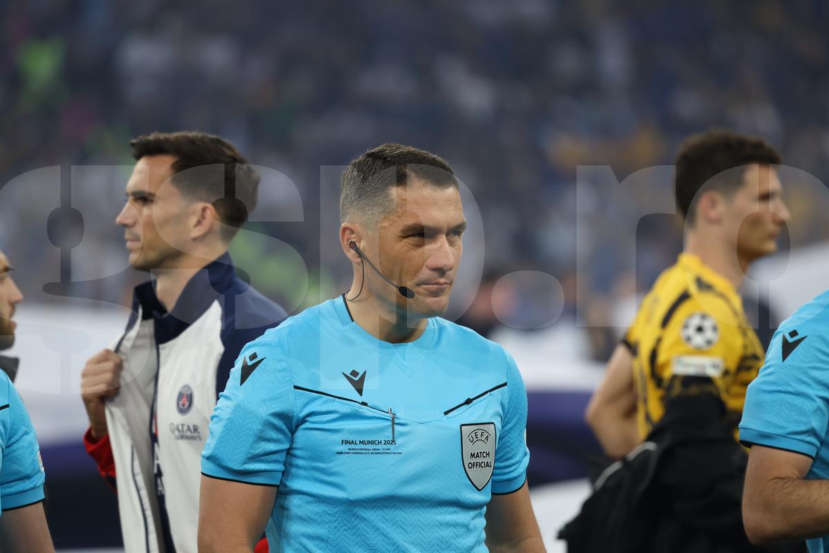 Istvan Kovacs, în PSG - Inter