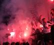 Show pirotehnic al fanilor celor de la PSG, în finala Ligii Campionilor. Foto: Ionuț Iordache (GSP.RO)