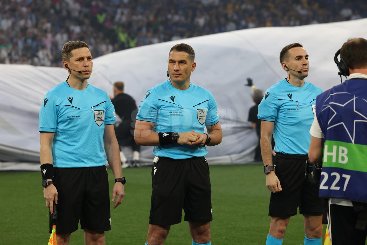 Istvan Kovacs, în PSG - Inter